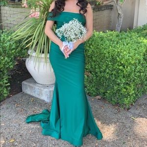 Emerald Green Dress